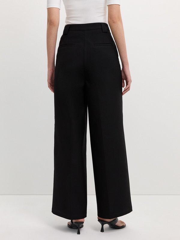 Pomelo Pomelo Wide Leg Trousers - Black