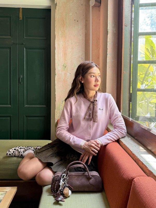 Pomelo Pomelo Your Emotional Support Cardigan - Pink