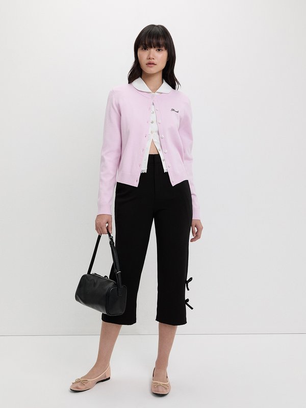 Pomelo Pomelo Your Emotional Support Cardigan - Pink