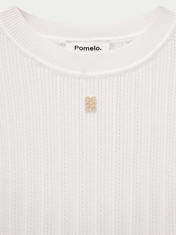 Pomelo Pomelo Ribbed Buttonned Mini Dress - Multi Color