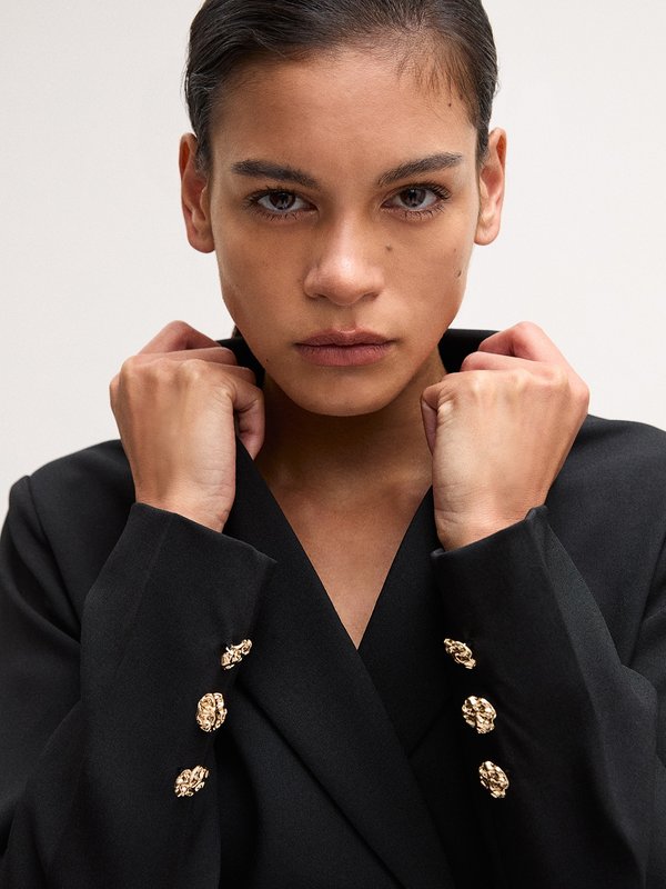 Pomelo VERSE Blazer Dress - Black