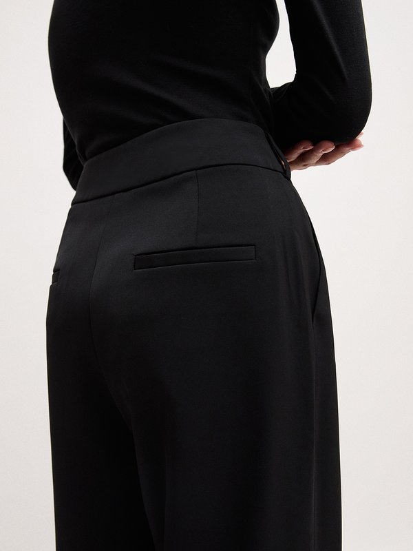 Pomelo VERSE Pleated Trousers - Black