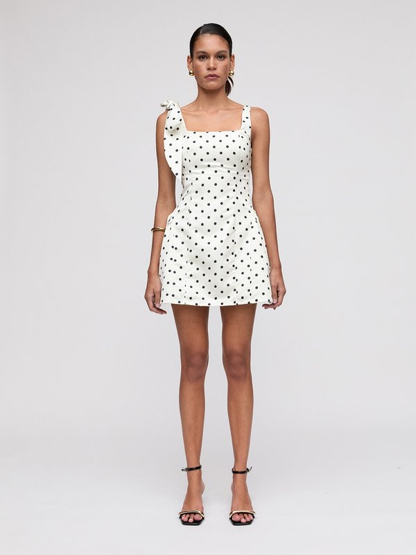 Pomelo VERSE Polka Dot Mini Dress - Print