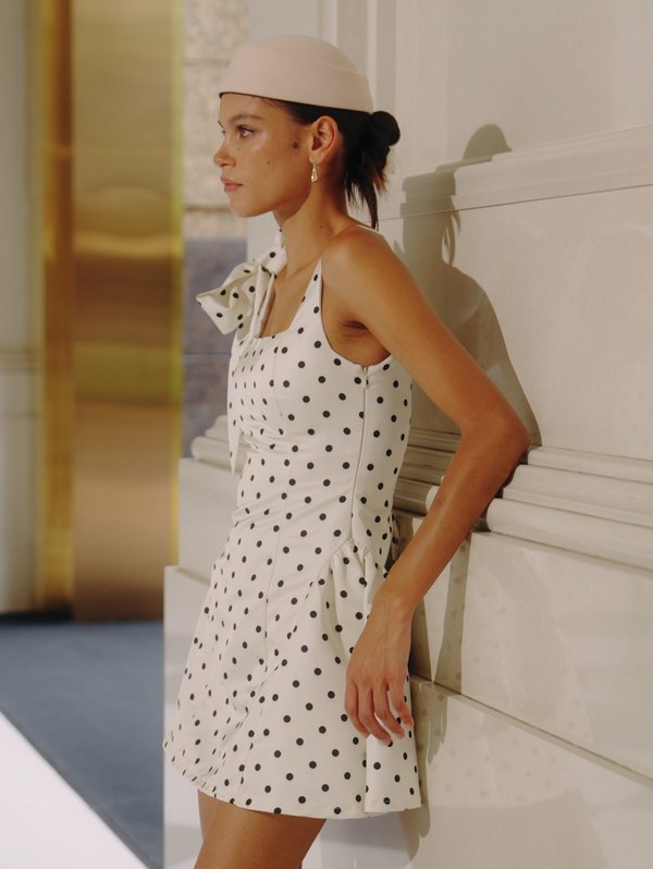 pomelo VERSE Polka Dot Mini Dress - Print