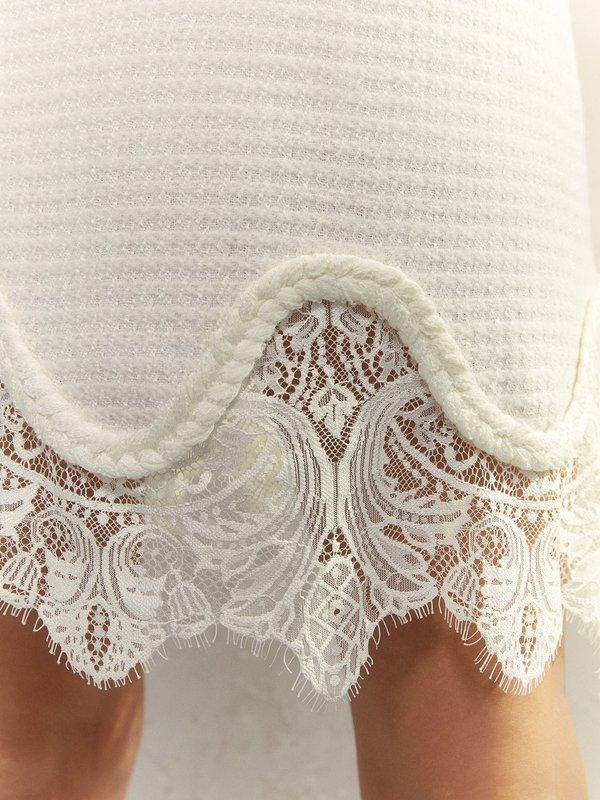 Pomelo VERSE The Magnolia Dress - Cream