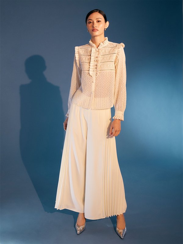 Pomelo VERSE The Nova Blouse - Cream