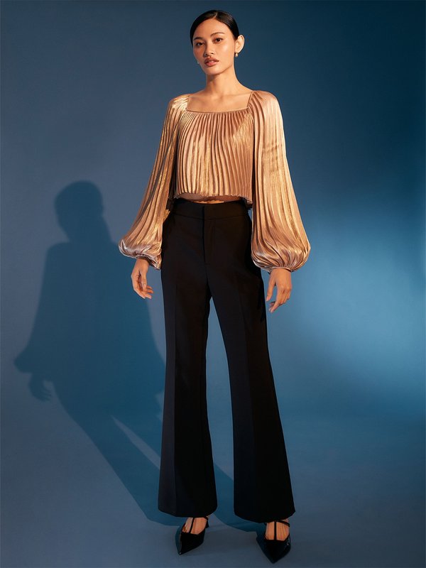 Pomelo VERSE The Orion Blouse - Bronze