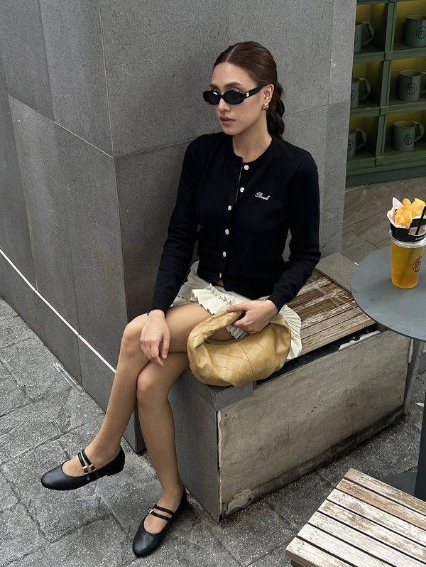 Pomelo Pomelo Your Emotional Support Cardigan - Black