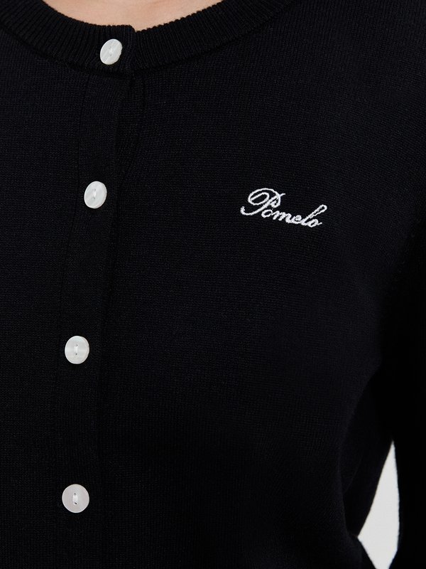 Pomelo Pomelo Your Emotional Support Cardigan - Black