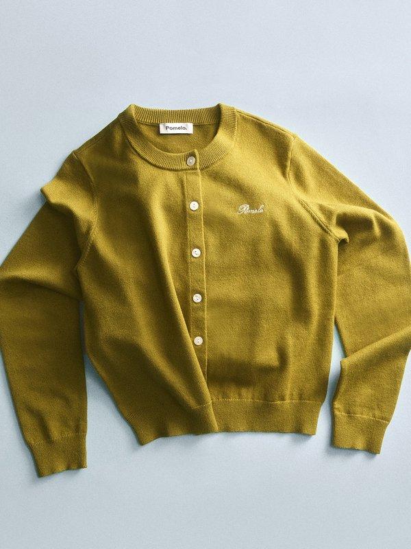 pomelo Pomelo Your Emotional Support Cardigan - Green