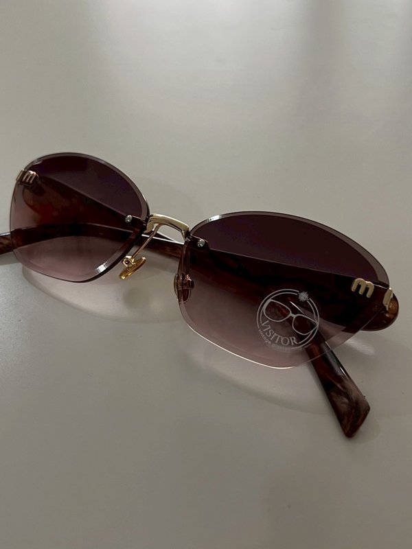 Pomelo VISITOR Vintage Glasses Sunglasses - Autumn Brown