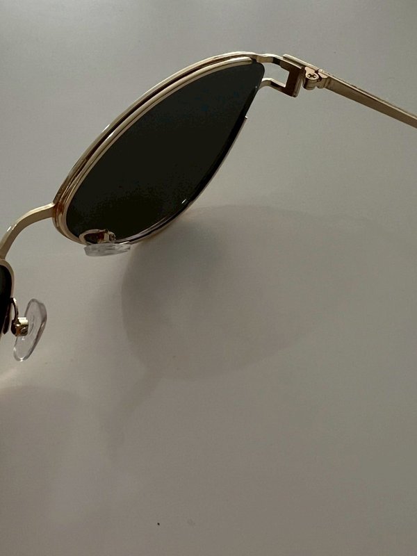 Pomelo VISITOR Vintage Glasses Sunglasses - Black/Gold