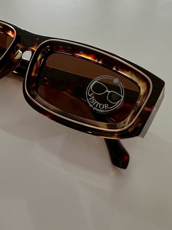 Pomelo VISITOR Vintage Glasses Sunglasses - Brown Leopard