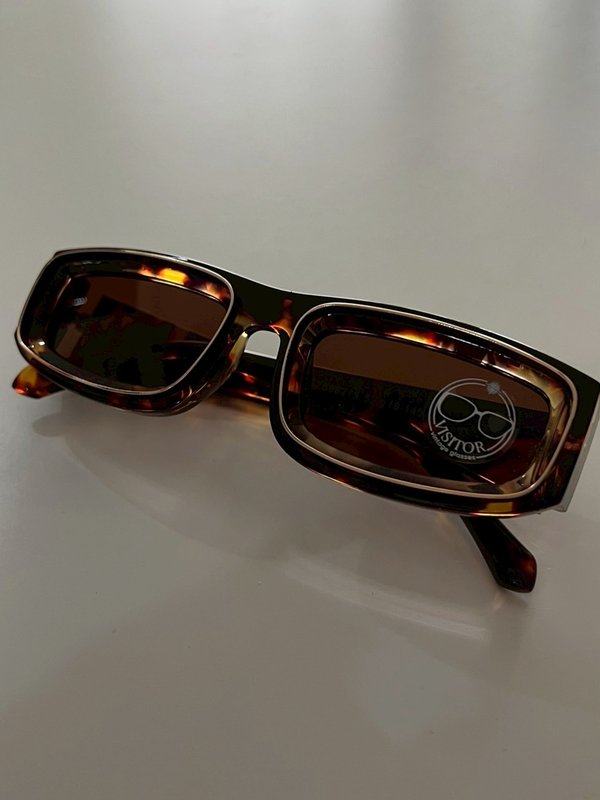 Pomelo VISITOR Vintage Glasses Sunglasses - Brown Leopard
