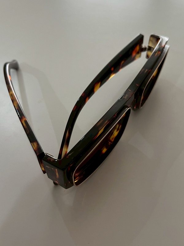 Pomelo VISITOR Vintage Glasses Sunglasses - Brown Leopard