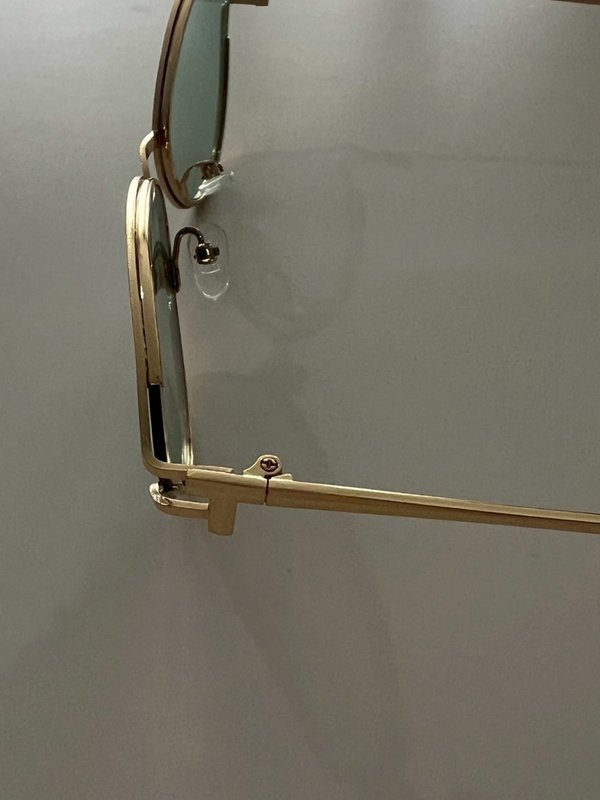 Pomelo VISITOR Vintage Glasses Sunglasses - Gold/Blue