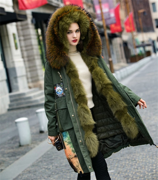 Pomkin Artsy Fox Fur Parka