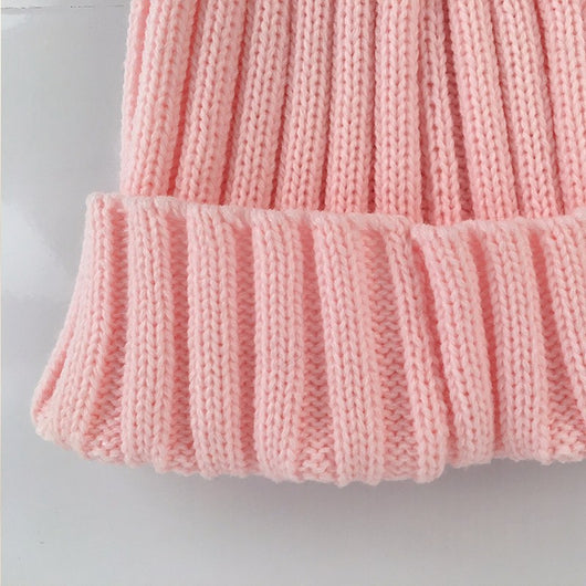 Pomkin Baby Pink Fur Pomkin Hat