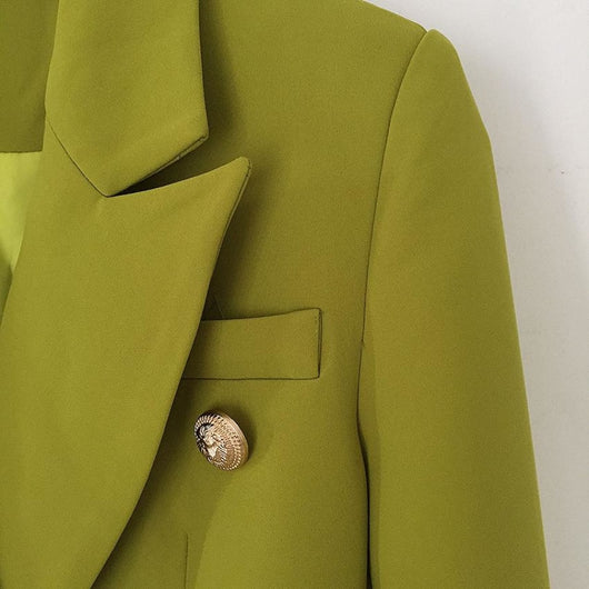 Pomkin BUCKINGHAM Button Blazer - Green