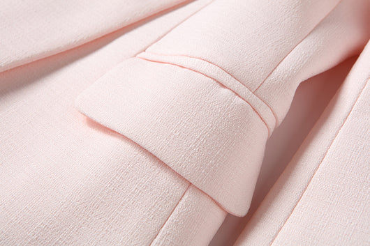 Pomkin BUCKINGHAM Button Blazer - Pink