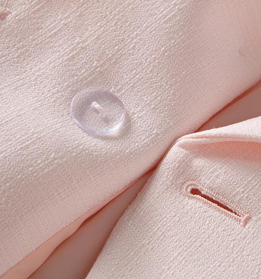 Pomkin BUCKINGHAM Button Blazer - Pink