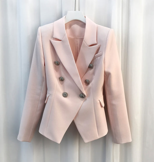 pomkin BUCKINGHAM Button Blazer - Pink