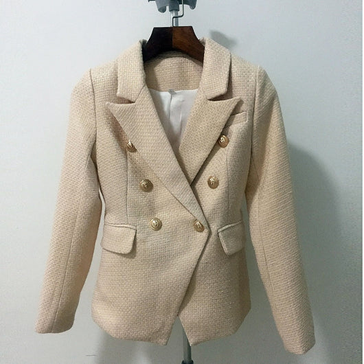 Pomkin BUCKINGHAM TEXTURED BLAZER - Beige