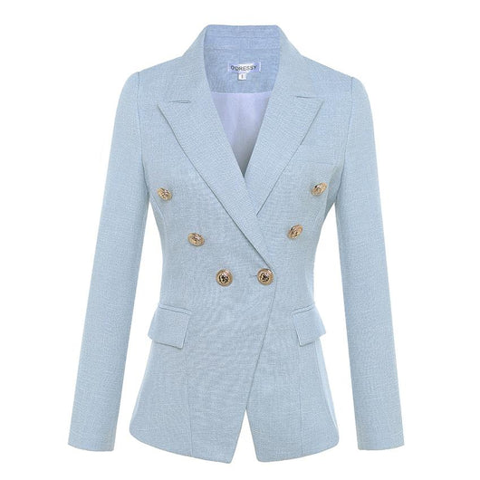 pomkin BUCKINGHAM TEXTURED BLAZER - Light Blue