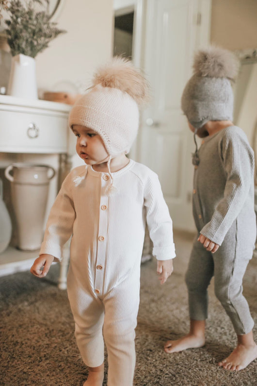 Pomkin Cashmere Single Pom Tassel Hat