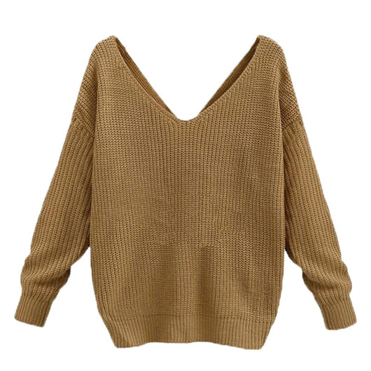 Pomkin Criss Cross Sweater - Beige