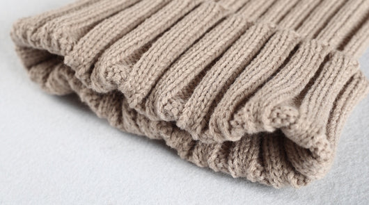 Pomkin Kids Beige Pomkin Hat & Scarf Set