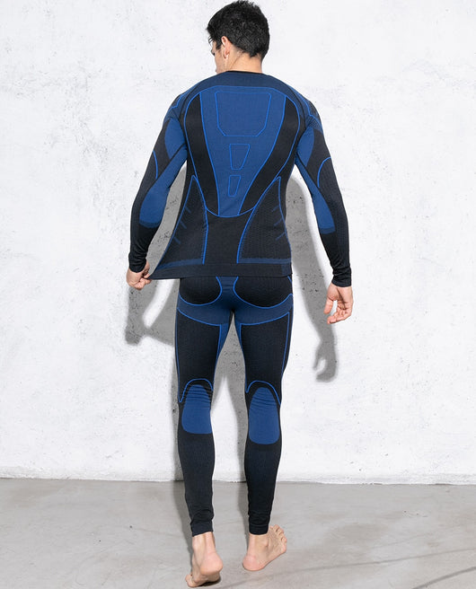 Pomkin Men's Stretchy Thermal Base Layer Set