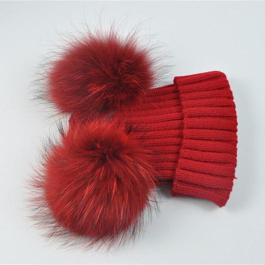 Pomkin Mini Red Double Pomkin Hat