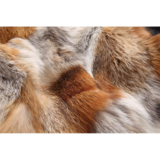 Pomkin Natural Fox Fur Black Parka