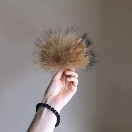 pomkin Natural Fur Pom Pom