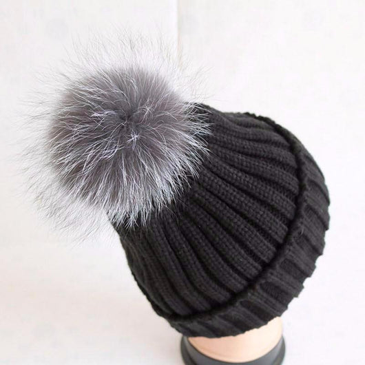 Pomkin Original Black Silver Pomkin Hat