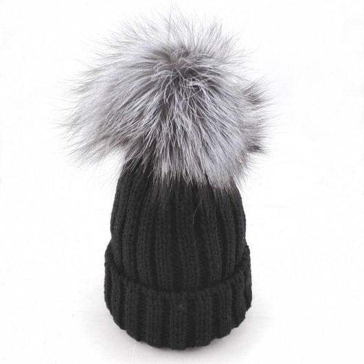 Pomkin Original Black Silver Pomkin Hat