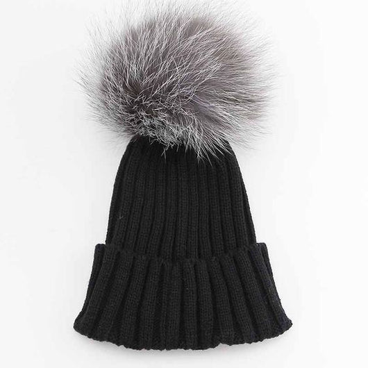 pomkin Original Black Silver Pomkin Hat