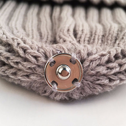 Pomkin Original Light Grey Fur Pomkin Hat