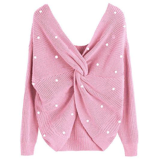 Pomkin Pearl Criss Cross Sweater