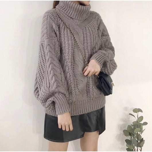 Pomkin PENELOPE Thick Turtleneck Sweater