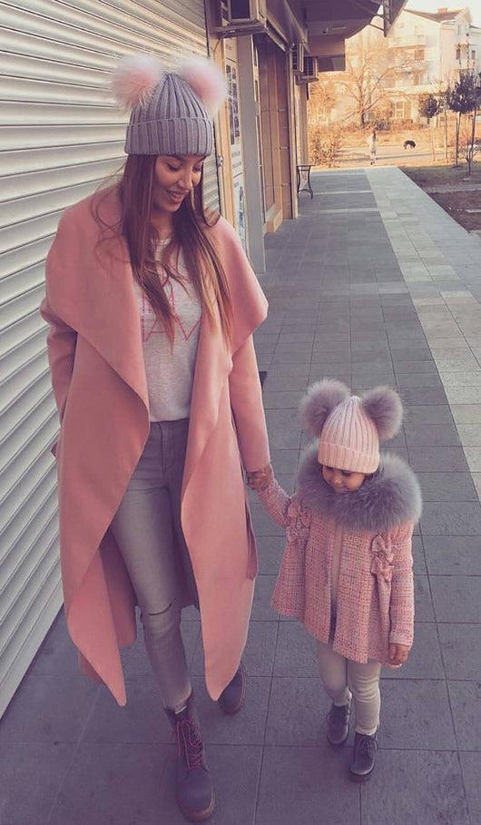 Pomkin Pink Fur Pom Pom