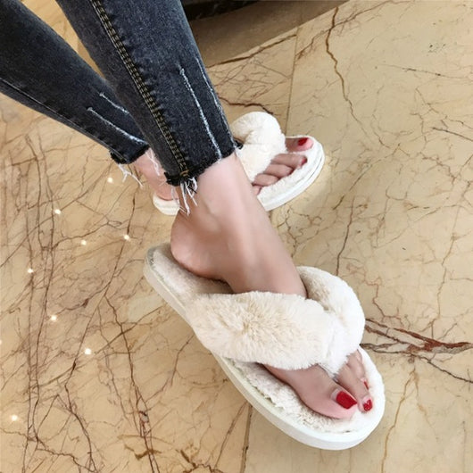 Pomkin Plush Home Slippers