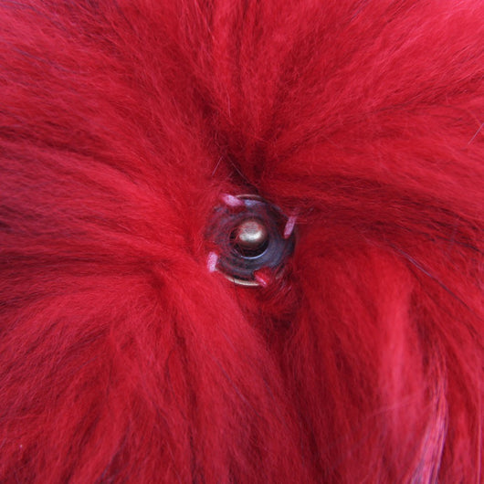 Pomkin Red Fur Pom Pom