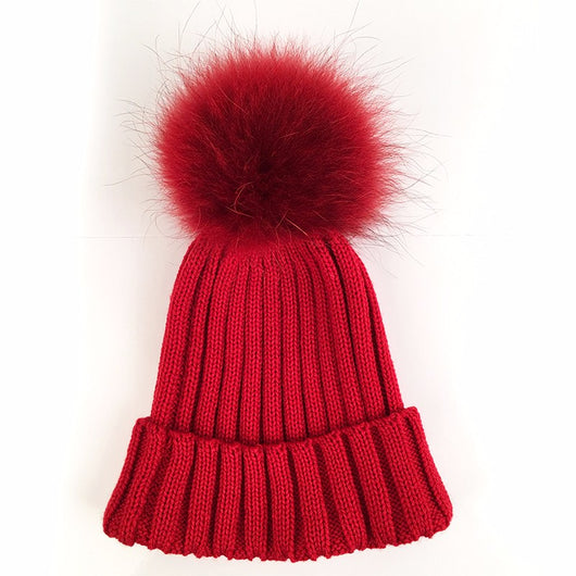 Pomkin Red Fur Pomkin Hat