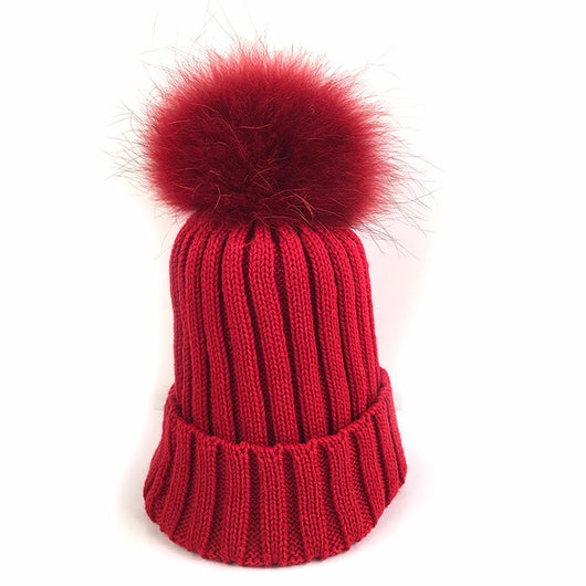 Pomkin Red Fur Pomkin Hat