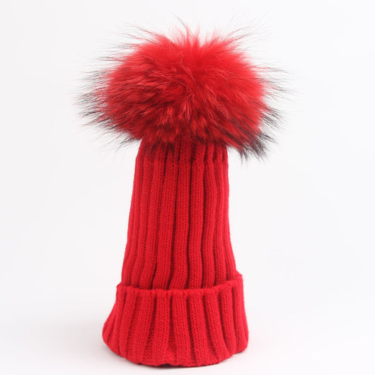 pomkin Red Fur Pomkin Hat