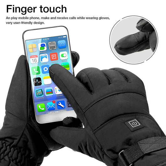 Pomkin USB Rechargeable Heated Winter Gloves