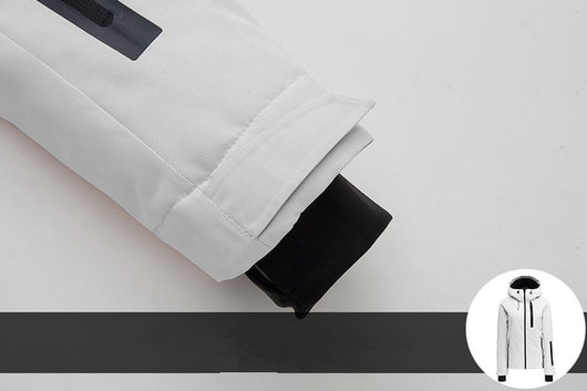 Pomkin White And Black Ski Set