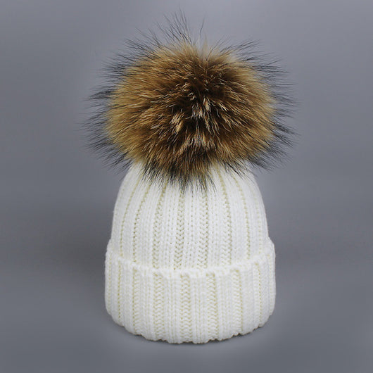 Pomkin White Pomkin Hat & Scarf Set
